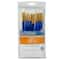 White Synthetic Acrylic Round &#x26; Flat 10 Piece Brush Combo By Artist&#x27;s Loft&#xAE; Necessities&#x2122;